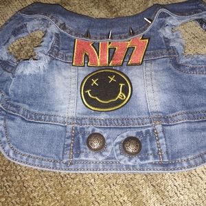 Dog jacket, bunny jacket.